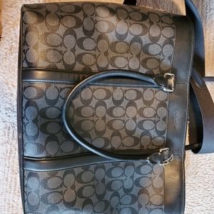 Coach computer bag